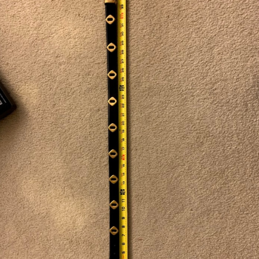 Escada Belt with Gold Accents